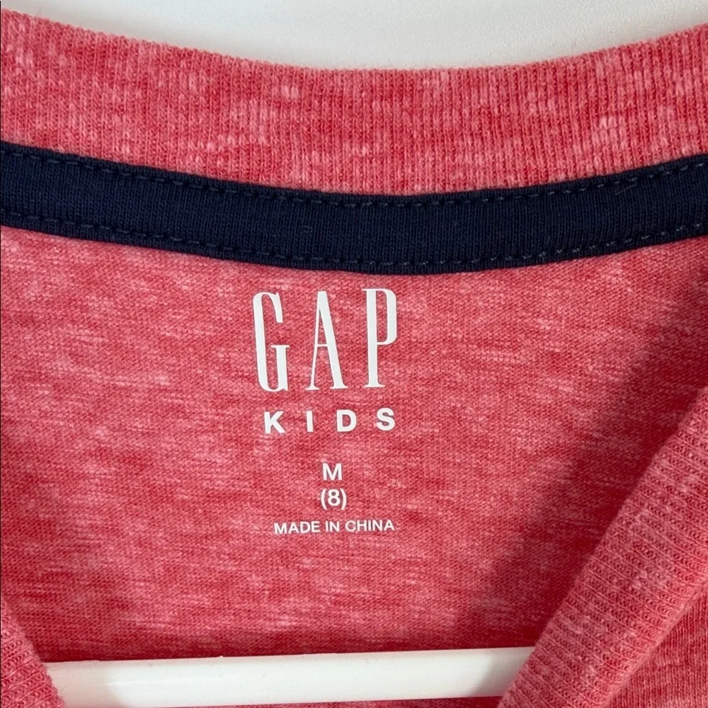 GAP Kids Heather Red Graphic Tee